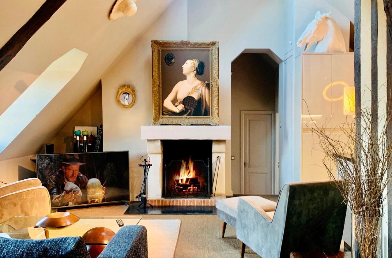 L' Annexe Du 10Honfleur Leilighet Eksteriør bilde